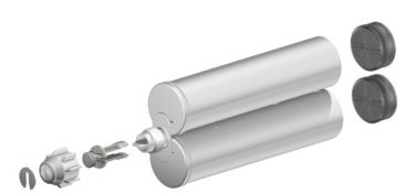 Doppelkartusche leer = 400ml 