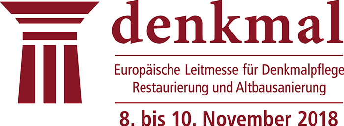 Logo Europäische Leitmesse für Denkmalpflege, Restaurierung und Altbausaniertun.