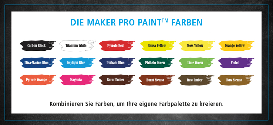 Kaupo Marker Pro Paint™ Farben